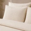 Duvet + Fundas Jacquard 300 Hilos Polialgod n Arena Dise o Geom trico Casa LiLe