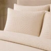 Duvet + Fundas Jacquard 300 Hilos Polialgod n Beige Dise o Geom trico Casa LiLe