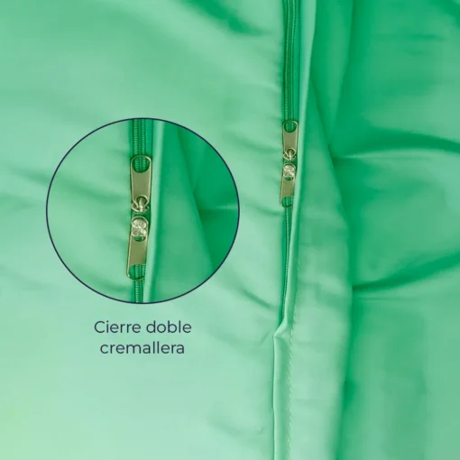 Combo: juego de duvet verde menta + plum n Casa LiLe
