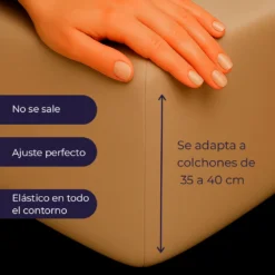 Juego de S banas Mocha Casa LiLe