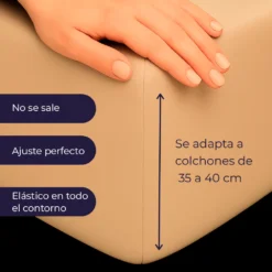 Juego de S banas Caramelo Casa LiLe