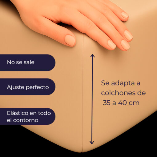 Juego de sábanas caramelo