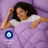 Plum n Lila Embozado Premium + Set Fundas Casa LiLe