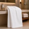 Toalla de Cuerpo Blanca 70x140cm 100% Algod n Varios Gramajes | Colecci n Hotelera Casa LiLe