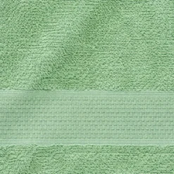 Kit Toalla Hogar Verde Manzana Toalla de Cuerpo + Toalla de Mano Casa LiLe