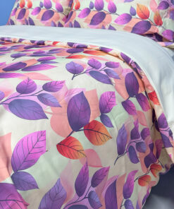 Alternative view of Combo duvet más plumón hojas morado