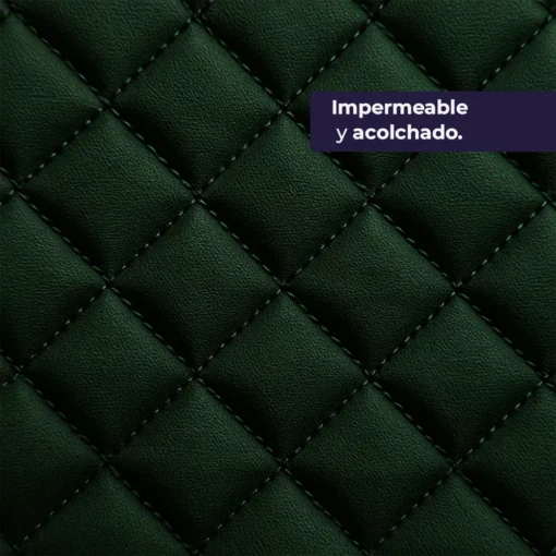 Protector para silla trasera impermeable premium verde militar Casa LiLe