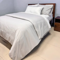 Alternative view of Combo duvet más plumón gris