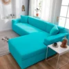 Protector de Sof Premium Azul Cielo en L Casa LiLe