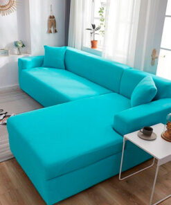 Protector de Sofá Premium Azul Cielo L Derecho