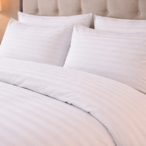 Duvet Hotelero Blanco 250 Hilos Polialgod n Premium 60/40 + Fundas Casa LiLe