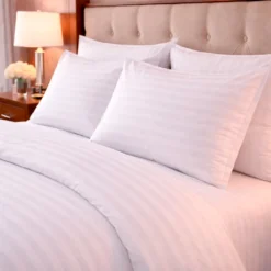 Juego de S banas Hoteleras 250 Hilos Premium Blancas Casa LiLe