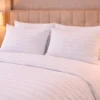 Duvet Hotelero Blanco 300 Hilos Polialgod n Premium 60/40 + Fundas Casa LiLe