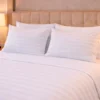 Juego de S banas Hoteleras 300 Hilos Premium Blancas Casa LiLe