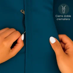 Juego de Duvet de 300 Hilos Azul Petr leo Casa LiLe