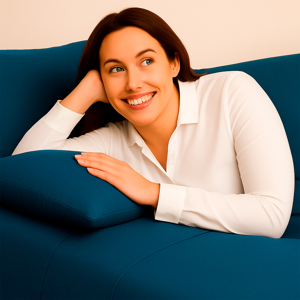 Juego de Sábanas 300 Hilos Azul Petróleo - Imagen 5