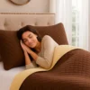 Colcha Espa ola Microembosada Caf / Beige Casa LiLe