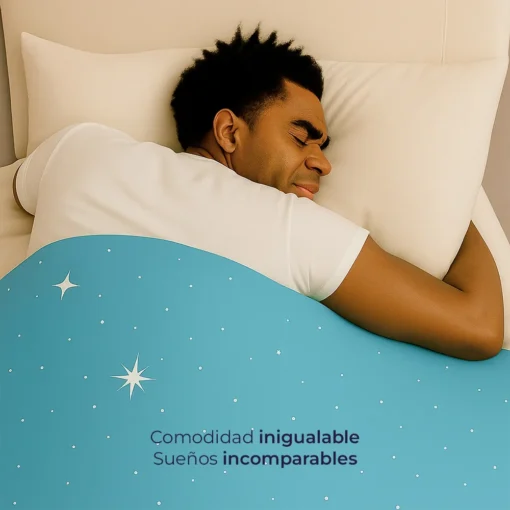 Duvet Navide o Doble Faz Invierno Azul Casa LiLe
