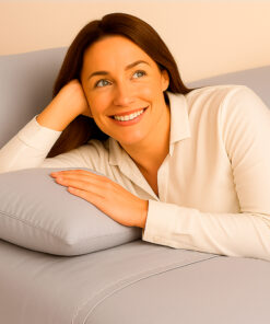 Juego de sábanas algodón gris