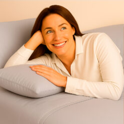 Juego de sábanas gris