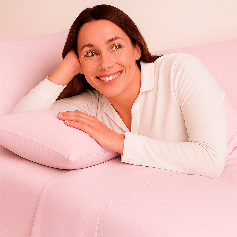 Juego de Sábanas 300 Hilos Palo Rosa - Imagen 6