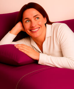 Juego de sábanas uva