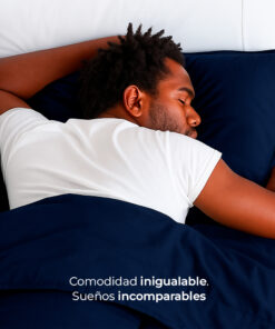 Juego de duvet azul noche