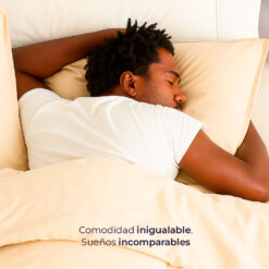 Juego de duvet beige