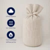 Duvet + Fundas Jacquard 300 Hilos Polialgod n Taup L neas Finas Casa LiLe