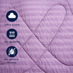 Alternative view of Plumón Lila Embozado Premium + Set Fundas