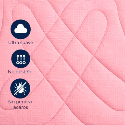 Plum n + Set de Fundas Rosa Griego Casa LiLe