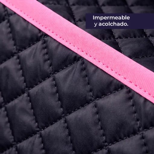 Protector impermeable para silla trasera o ba l 3 en 1 borde rosado Casa LiLe