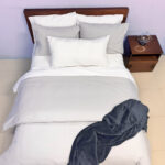 Combo duvet más plumón gris