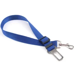 Correa ajustable para cinturón de carro azul rey