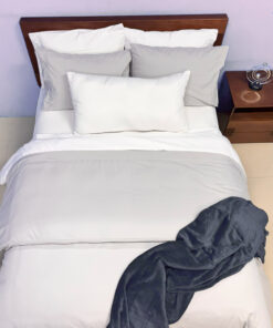 Combo duvet más plumón gris