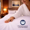 Juego de S banas Hoteleras 100% Algod n 300 Hilos Blancas Casa LiLe