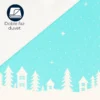 Duvet Navide o Doble Faz Invierno Azul Casa LiLe