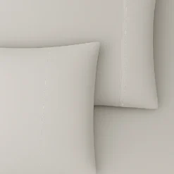 Combo Juego de Duvet 300 hilos Gris Claro + Plum n Casa LiLe