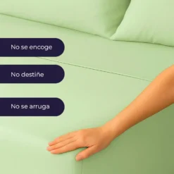 Juego de S banas Verde Manzana Casa LiLe