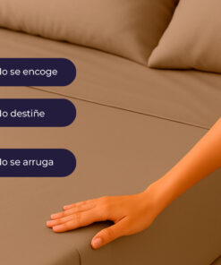 Juego de sábanas caramelo