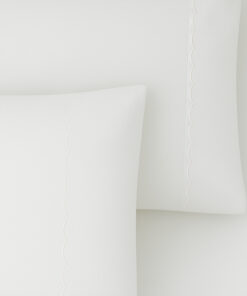 Juego de sábanas algodón blanco