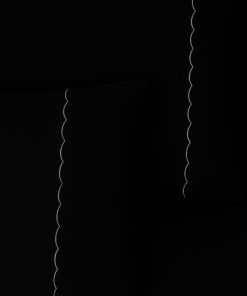 Alternative view of Juego de Duvet Algodón Negro 400 hilos