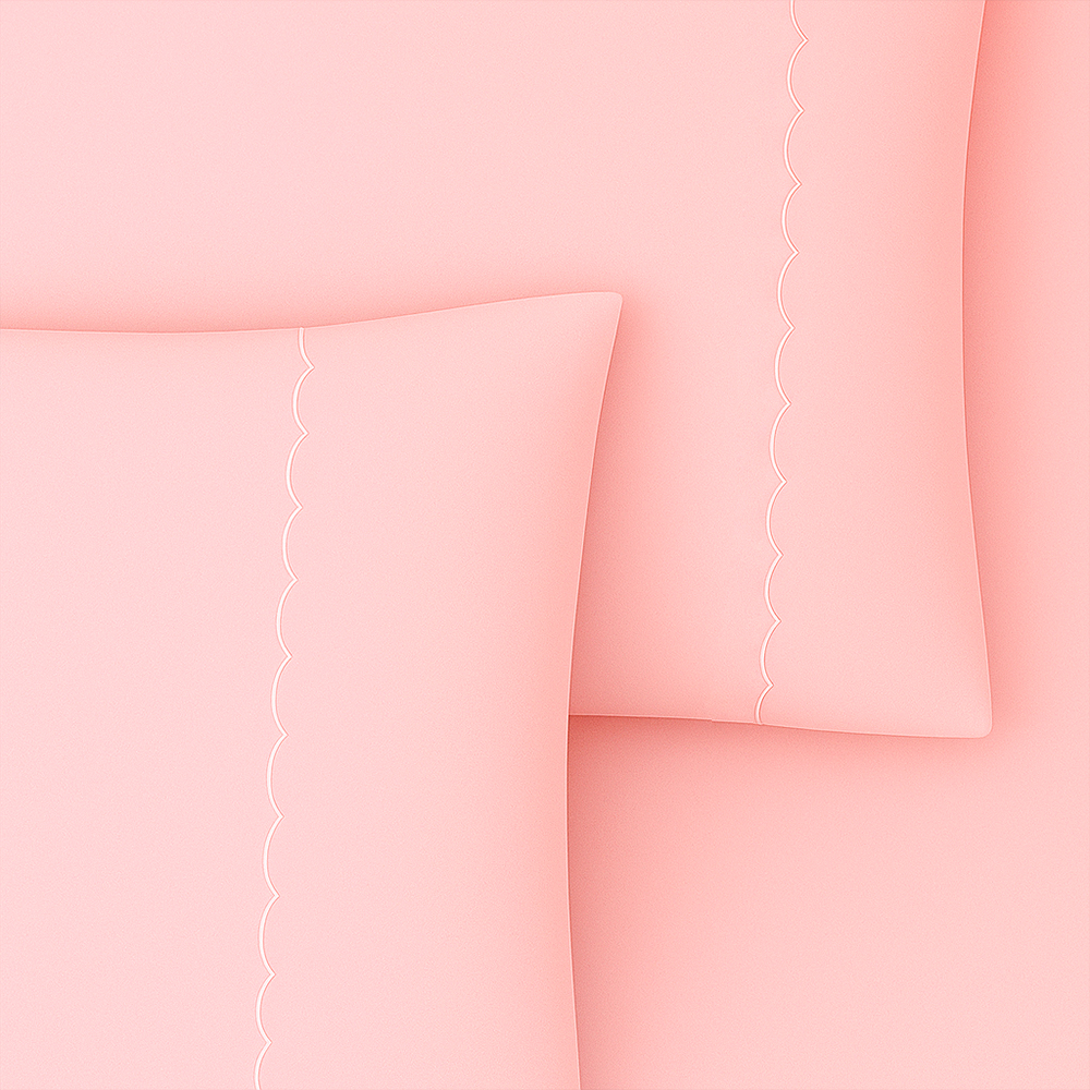 Juego de Sábanas 300 Hilos Palo Rosa - Imagen 7