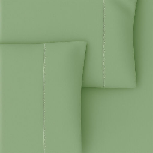 Juego de sabanas verde manzana