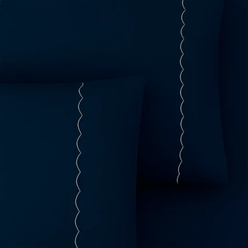 Juego de S banas Azul Noche Casa LiLe