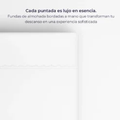 Juego de S banas 300 Hilos Blanco Casa LiLe