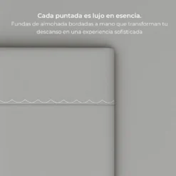 Juego de S banas 300 Hilos Gris Casa LiLe