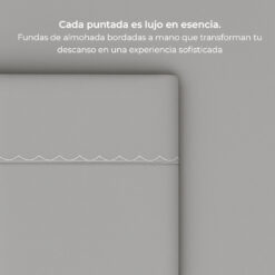 Juego de sábanas gris