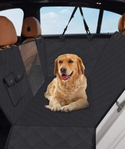 Protector para silla trasera impermeable negro