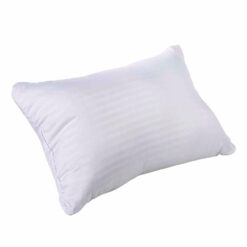 Almohada blanca para dormir con fibra siliconada
